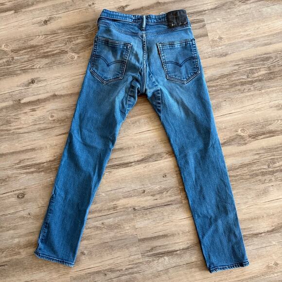 Levi’s 511 Men Slim Fit Jeans 31x32 Light Blue Stretch Denim Mid Rise Classic - Picture 3 of 11